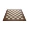 WE Games Deluxe Walnut and Sycamore Wooden Chess Board - 21.75 inches
